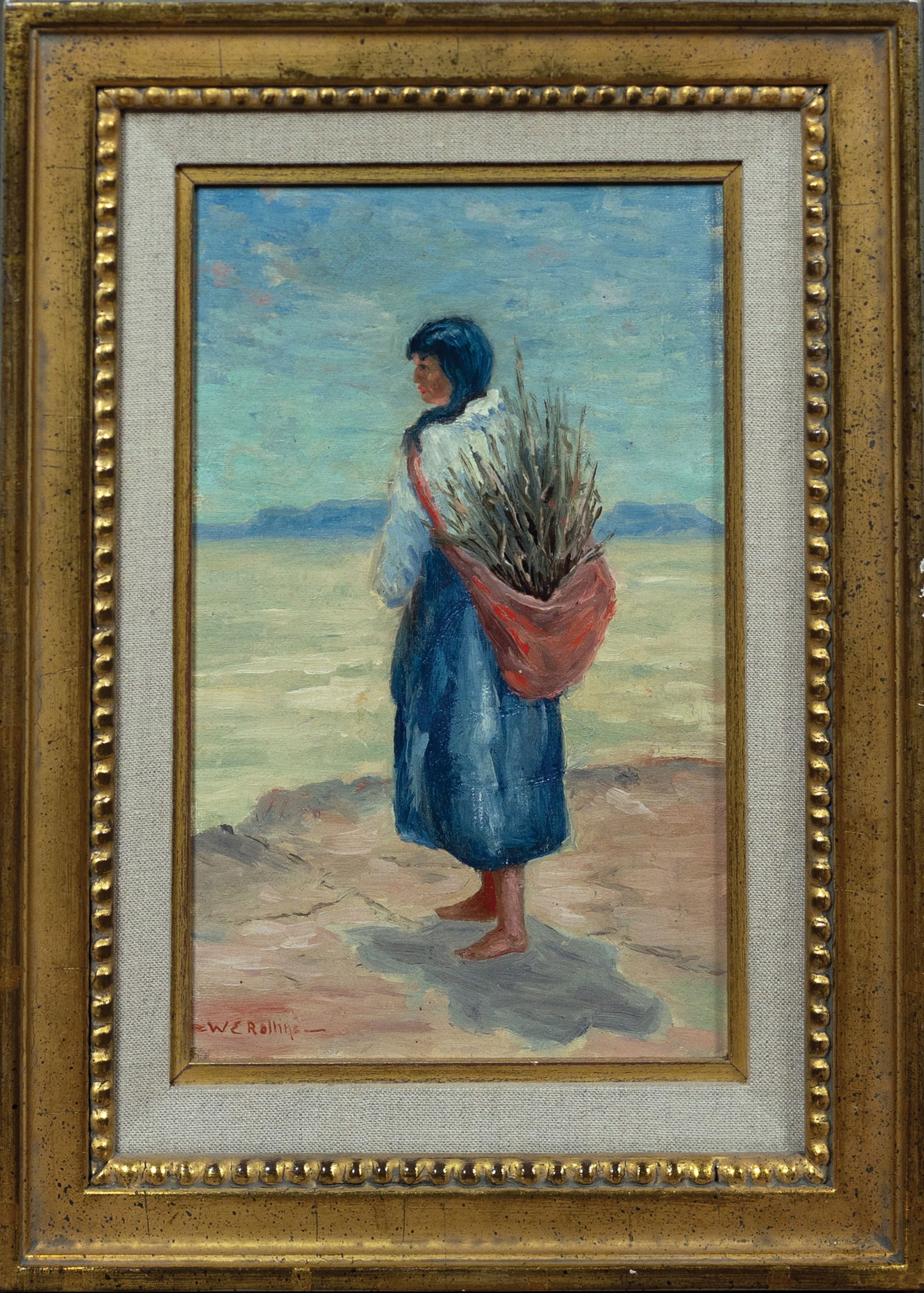 Warren E. Rollins, The Burden Bearer Oil (1 of 1)