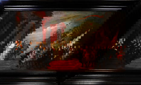 Francois Duchatel, Oil on Canvas - Charles V After his Abdication