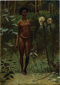 R. Schmidt Oil of a Tapu Virgin in the British Solomon Islands