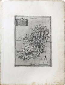 Zaltieri Map of Ireland