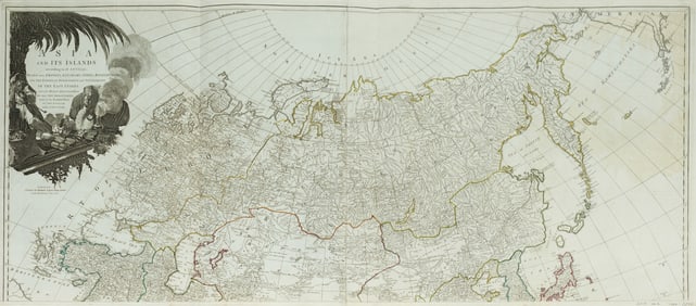 Robert Sayer Map of Asia 1787