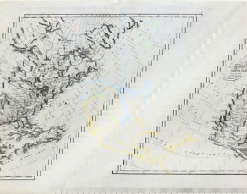 Matthew Carey Map of North America