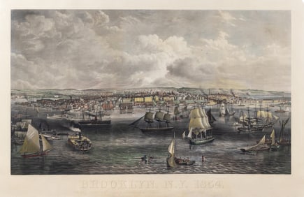 Smith View of Brooklyn 1854