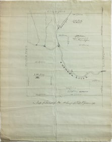 Land Grant for the Chemung River in Northumberland County New York State