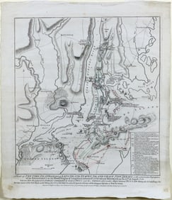 Faden Plan of New York Island, 5th State