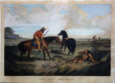 Currier, The Last War-Whoop