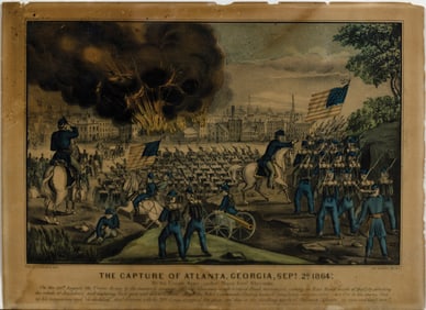 Currier & Ives, Capture of Atlanta