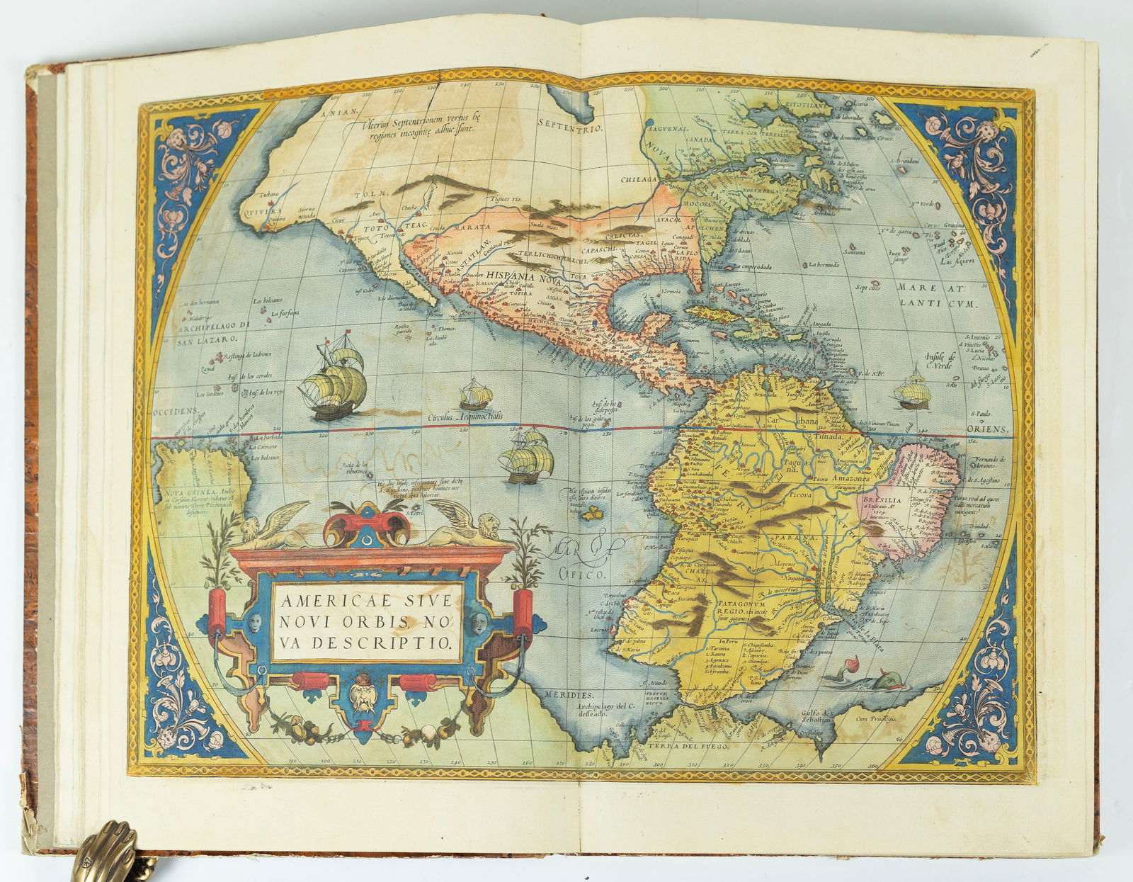 Abraham Ortelius, Theatrum orbis terrarum - 1574 Fourth Latin Edition: ORTELIUS, Abraham (1527-1598). Theatrvm orbis terrarvm. [Colophon] Antwerpen, Anton Coppen Diesth, 1574. Fourth edition in Latin. Comparable: Christie's, 2021 - $237,500; Ketterer Kunst Doerling, 2023
