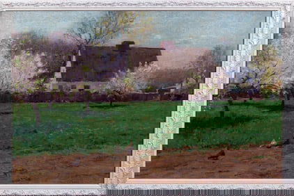 Bruce Crane Landscape Oil Painting