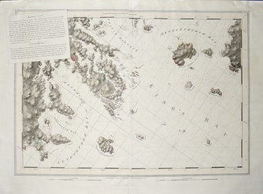 Joseph Frederick Wallet Des Barres Engraved Map, King’s Bay...Lunenberg, [Coast of Nova Scotia]