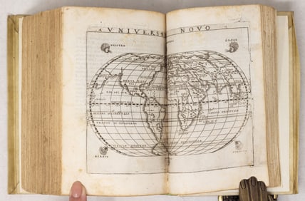 Ptolemy's 1548 Geography - The first Renaissance atlas with a wide selectcion of American maps - THE