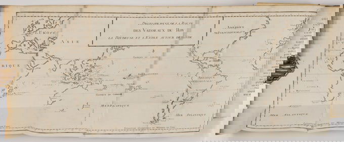 Louis-Antoine De Bougainville's Voyage autour du monde, First Edition