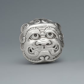 Louis Dee's Victorian Antique English Silver Snuff Box, 1882
