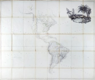Aaron Arrowsmith Map of America - First Edition, Second Issue