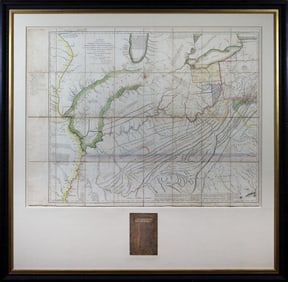 Thomas Hutchins Map Map of the Western Parts of Virginia, Pennsylvania, Maryland and North Carolina,