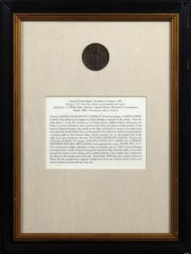 General Daniel Morgan Commemorative Revolutionary War Medal from The Battle of Cowpens, 1781