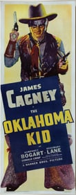 Oklahoma Kid Promotional Movie Poster - James Cagney, Humphrey Bogart, Rosemary Lane, Donald Crisp