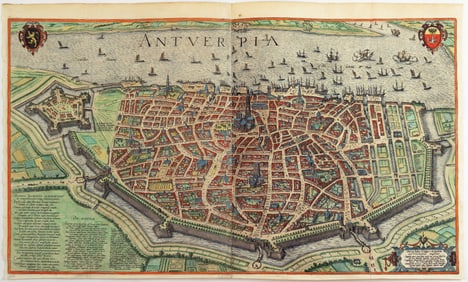 Braun & Hogenberg, Antwerp, Belgium [Antverpia]