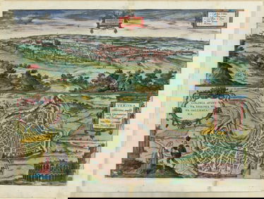 Braun & Hogenberg, [Verona, Italy] Magnifica Illa Civitas Verona