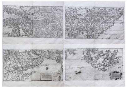 Olgiati & Gastaldi Map of Asia - A Renaissance Icon