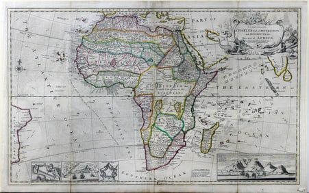 Herman Moll, Map of Africa