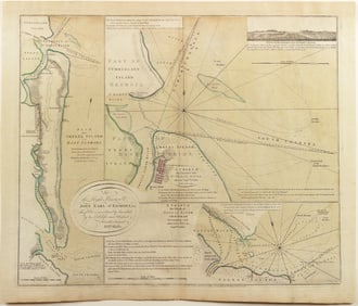 De Brahm's Plan of Amelia Island Florida