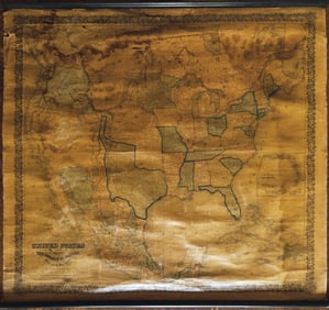Joseph Colton's Map of the United States of America...1847