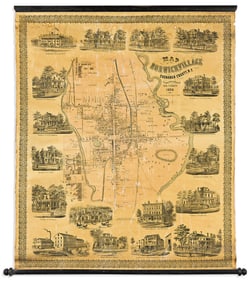 Martin's Map of Norwich Village Chenango County, N.Y