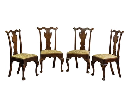 Eastern Pennsylvania, Set of four side chairs - 1755-1780
