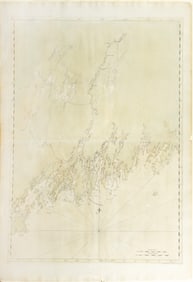 showing the Kennebec or Sagadehoc River and the Amoriscogin River, Maine