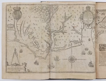 De Bry's Part One in Latin of his Great Voyages From the library of bibliophile Amor L.