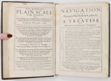 John Collins Mariner's Plan, 1659