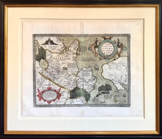 Property of a Long Island Collector - Ortelius' Map of Russia