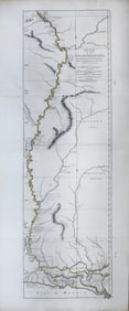 Property of a Long Island Collector - Ross' Map of the Mississippi River from the American