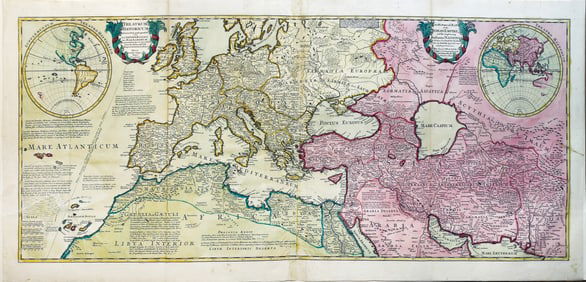 Moll Map of the Historical Roman Empire