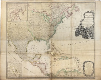 Pownall Map of The United States, 1794