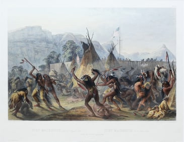 Property of a Long Island Collector - Bodmer, Fort McKenzie, Tab 42