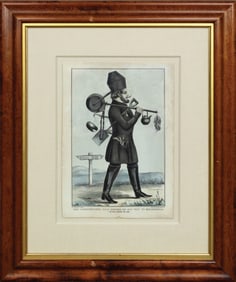 Property of a Long Island Collector - Currier & Ives, The Independent Gold Hunter on the Way to