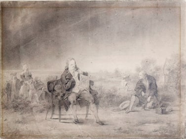 Property of a Long Island Collector - Copley, Portrait of Benjamin Franklin