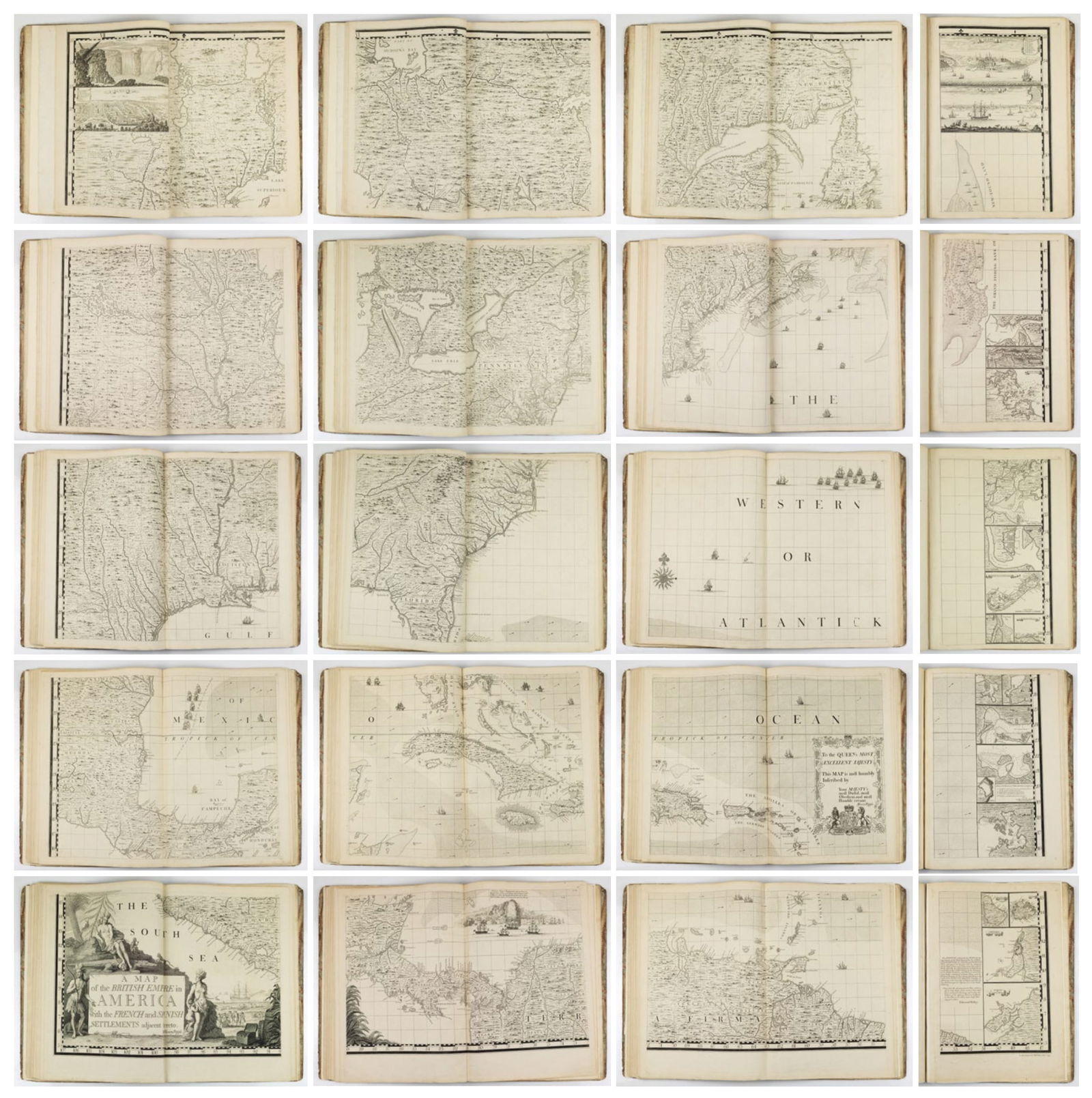 Popple's Map of the British Empire in America - The First Large-Scale Printed Map of Colonial North (1 of 20)