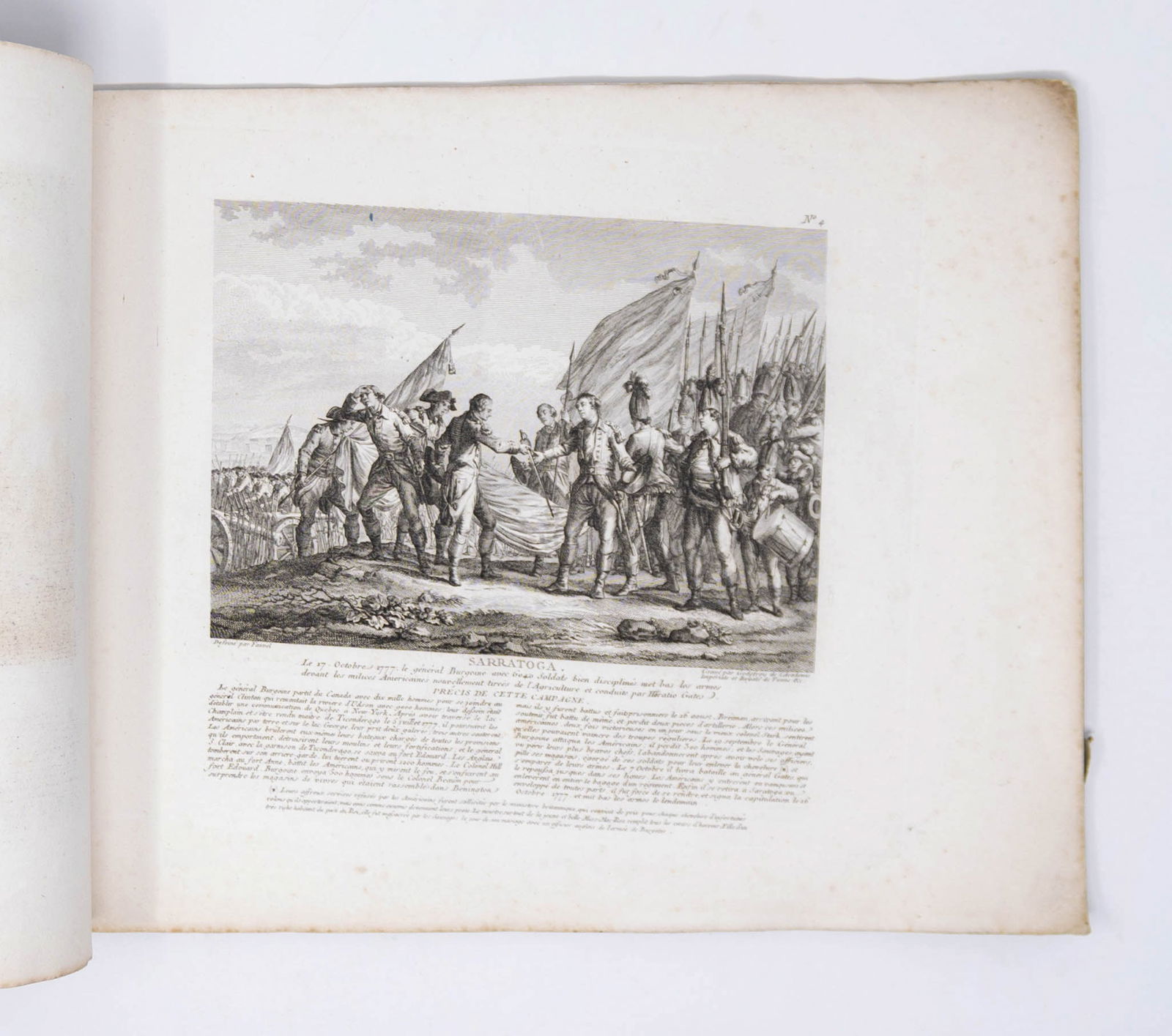 Scenes of the American Revolution made for a French Audience, sowing the seeds of Revolution... (1 of 5)