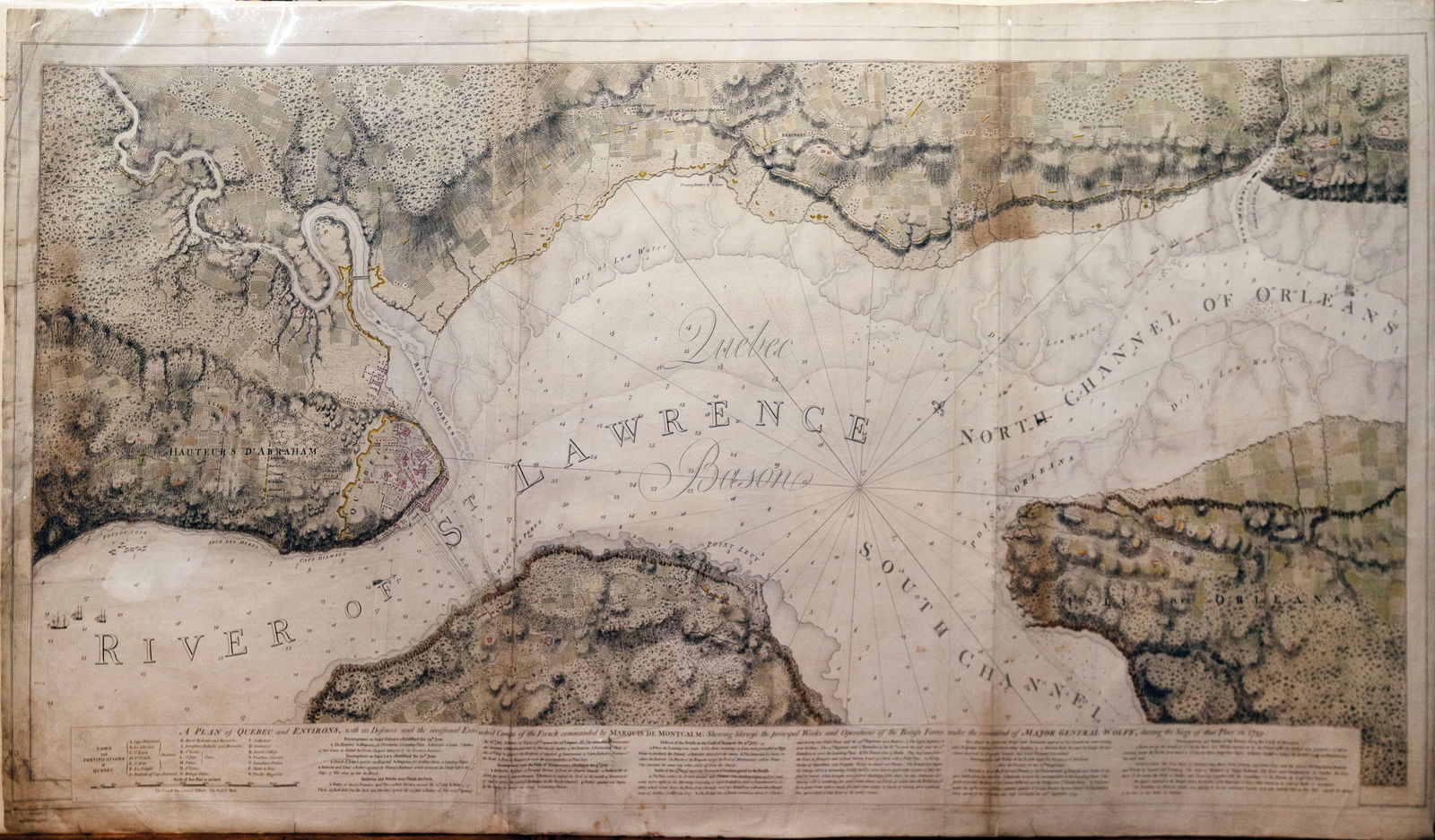 Des Barres The Most Beautiful Canadian Map of the French and Indian War, but still used heavily in (1 of 1)