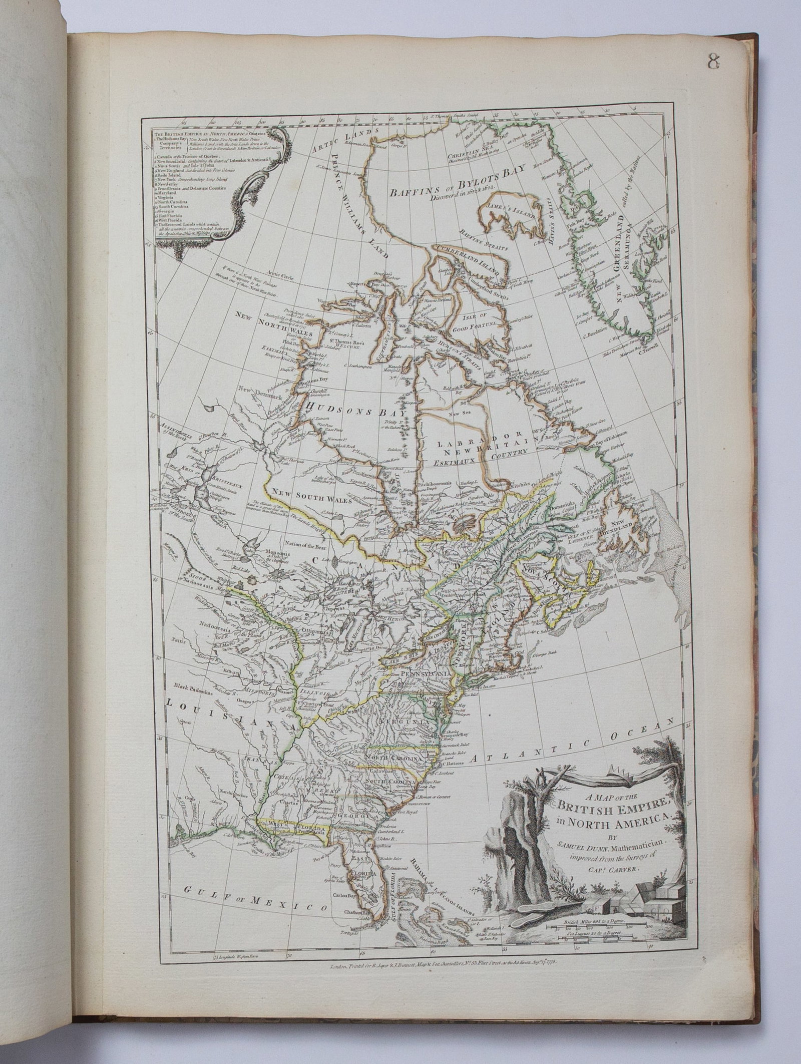 Thomas Jeffery's The American Atlas 2nd Edition - The Iconic American Revolutionary Atlas (1 of 5)