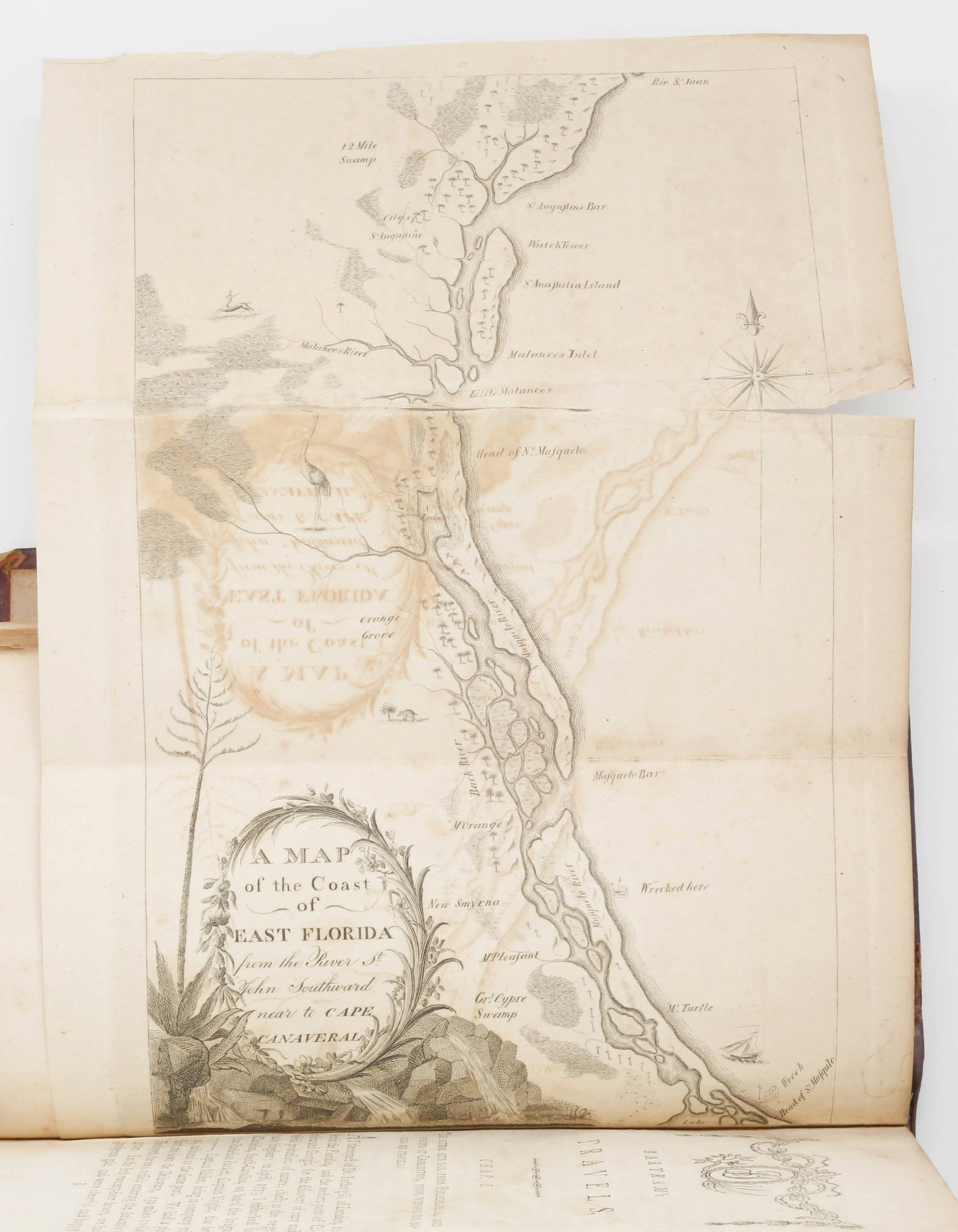 Bartram's Travels through North and South Carolina, Georgia, East & West Florida, 1791 - First (1 of 5)