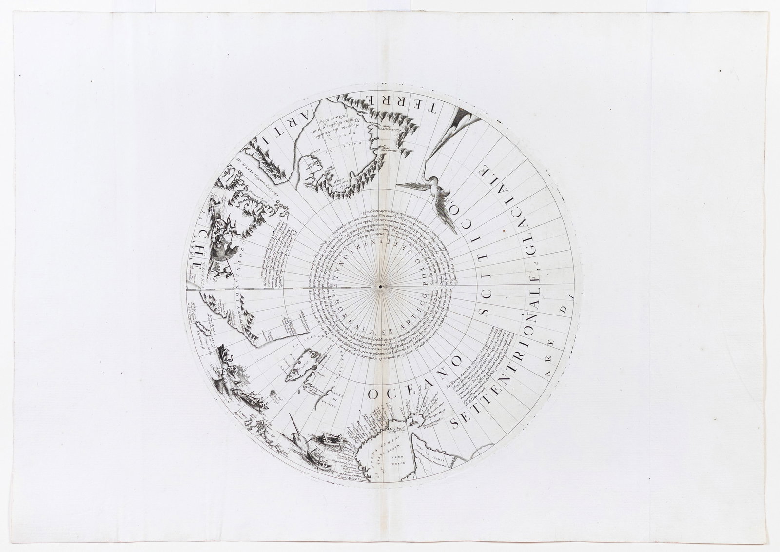 Coronelli's Map of the Southern Hemisphere (1 of 1)