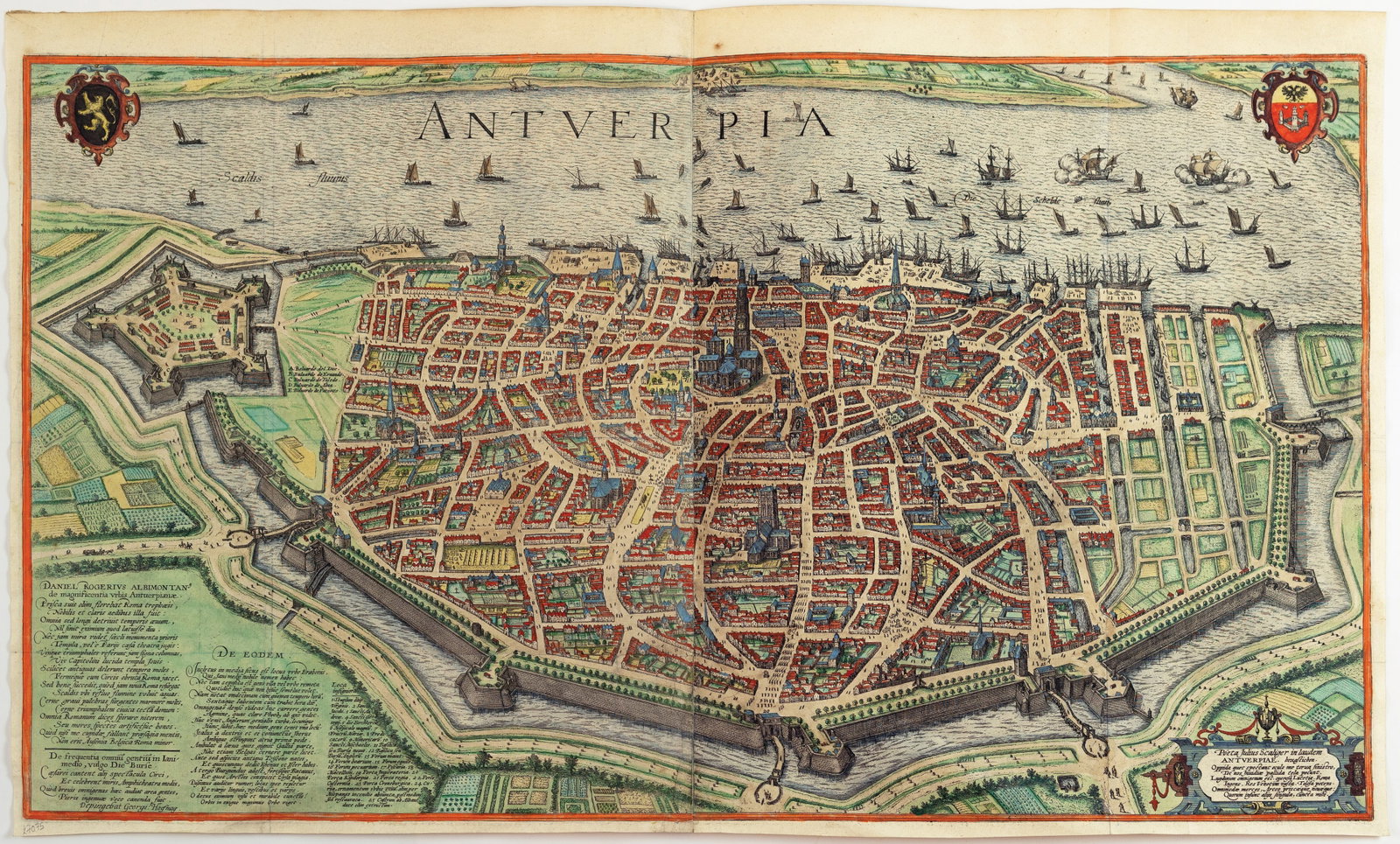 Braun & Hogenberg City View, Antwerp, Belgium (1 of 1)