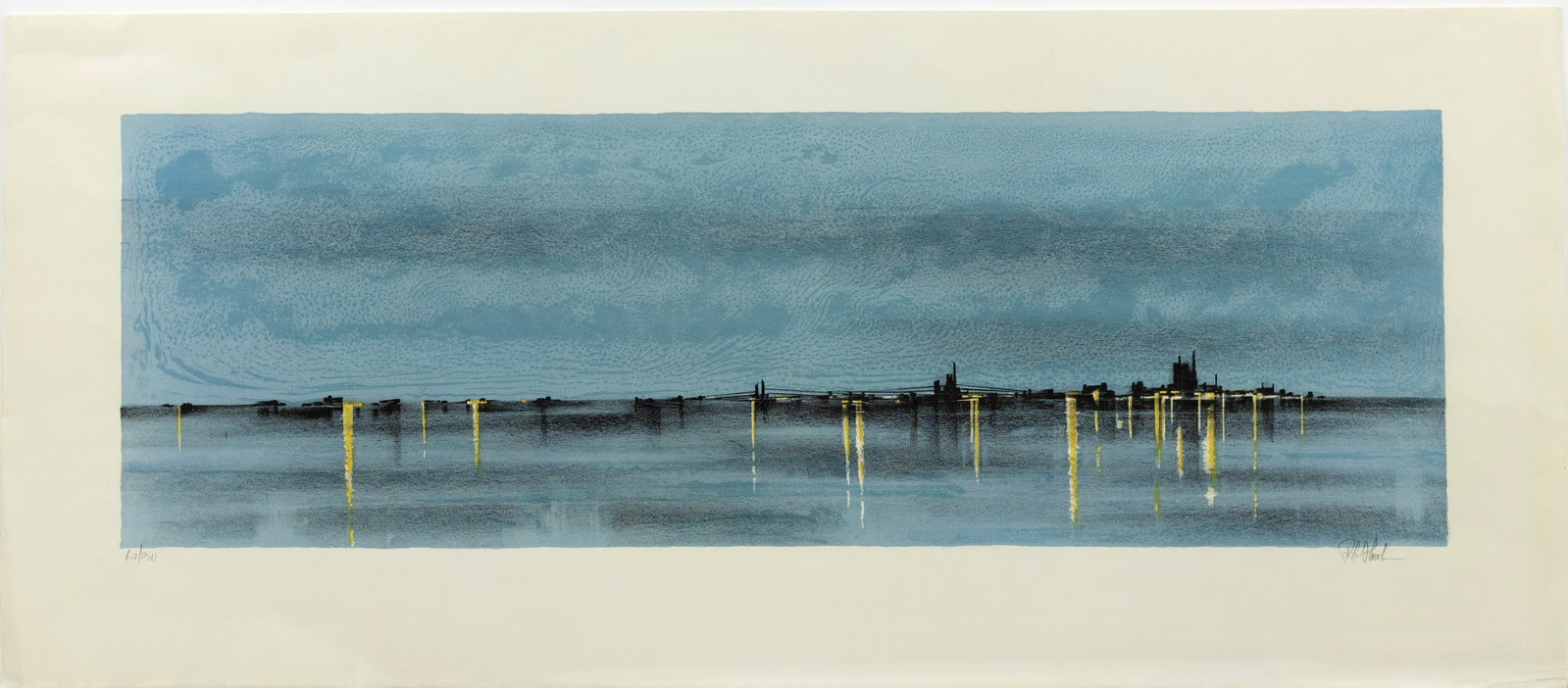 Richard Florsheim City Lights Lithograph (1 of 2)