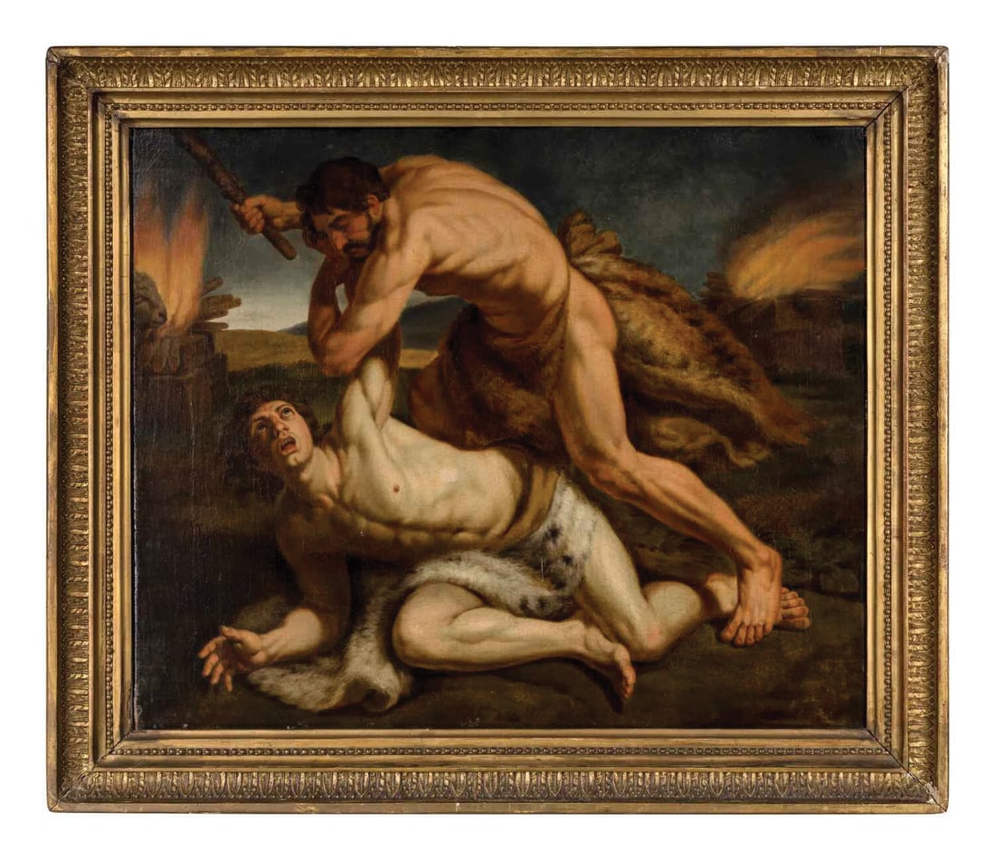 Guido Cagnacci Oil of Cain and Abel (1 of 1)