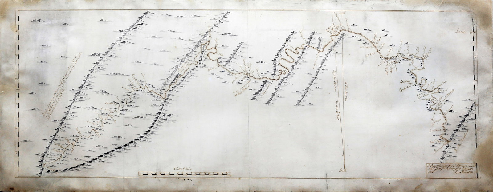 Original Fairfax Land Surveys - The Most Important Original Manuscript Maps of Virginia; Used to (1 of 10)
