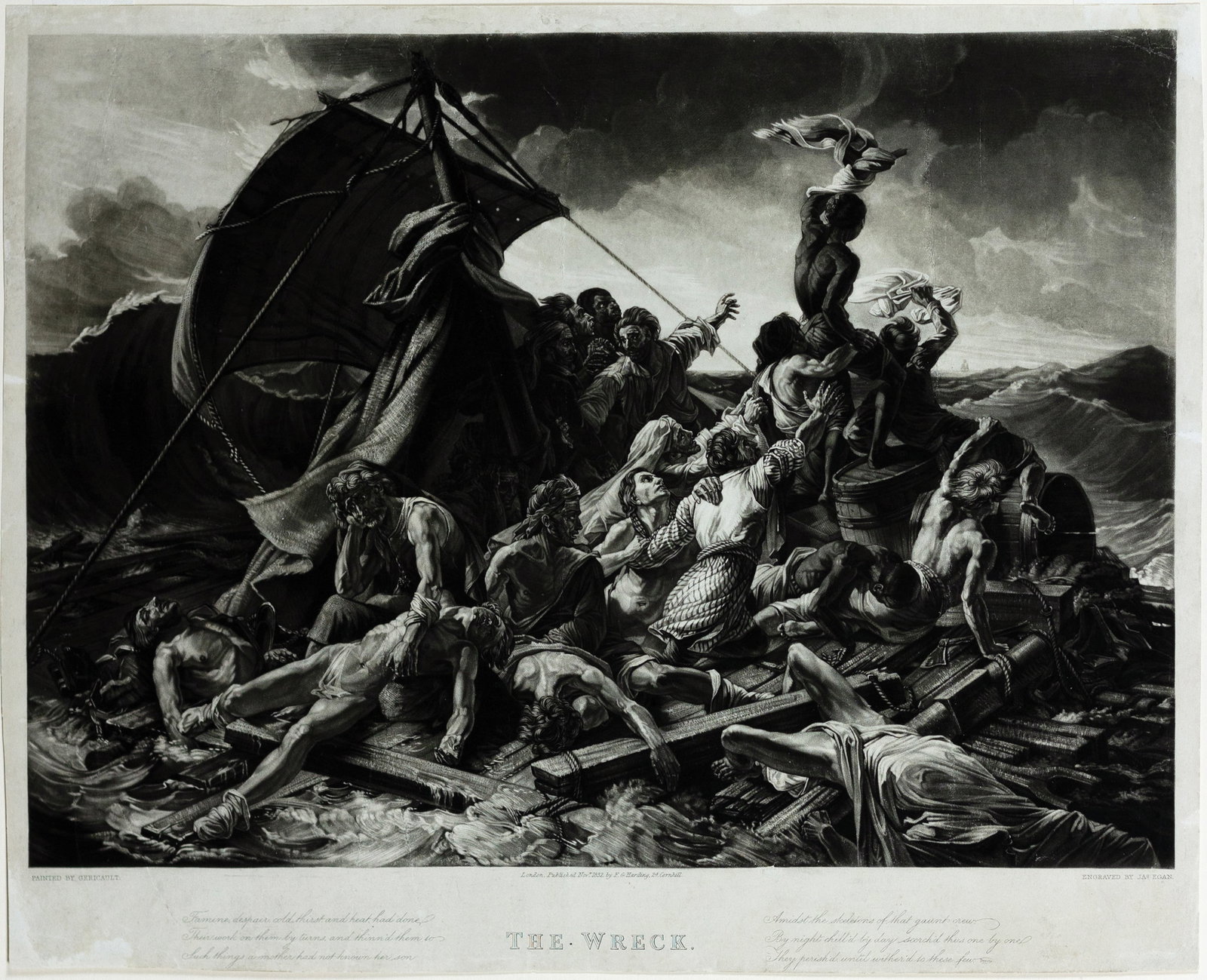 Gericault Engraving of the Wreck (1 of 1)